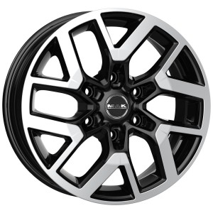 MAK Gravel Black Mirror 7,5x19 6x139.7 ET26 CB106,1 Flat 960 kg F7590GRBM26VH2