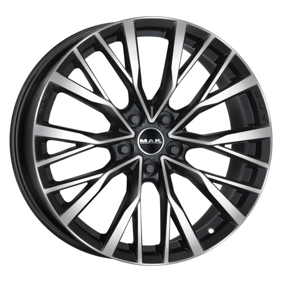 MAK Kent Black Mirror 8,5x21 5x120 ET38 CB72,6 60° 1050 kg F8521KEBM38IRX