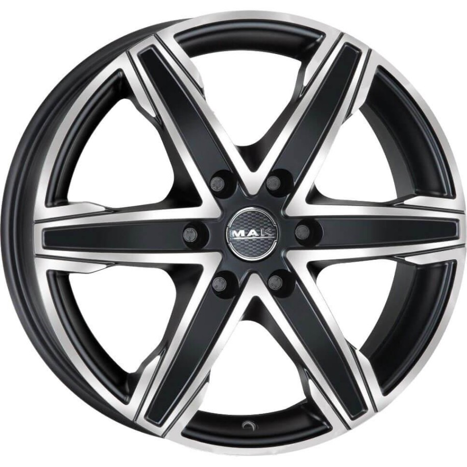 MAK King 6 Ice Black 6,5x16 6x139.7 ET20 CB106.1 60° 1215 kg F65606KIB20VH2