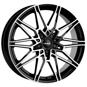 MAK Koenig Black Mirror 8x19 5x112 ET27 CB66,6 60° 900 kg F8090KGBM27WSX