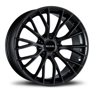 MAK Munchen Matt Black 8x18 5x120 ET43 CB72,6 60° 705 kg F8080MUMB43I3B