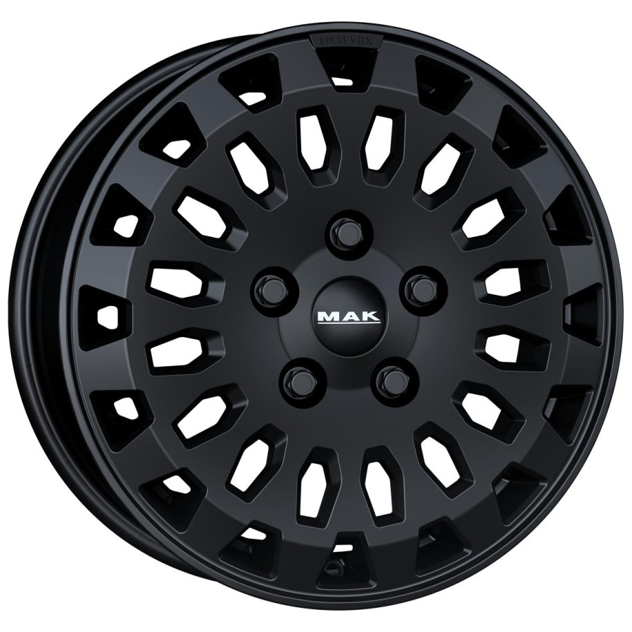 MAK Overland Matt Black 6,5x16 5x118 ET65 CB71,1 60° 1350 kg F6560RVMB65D3