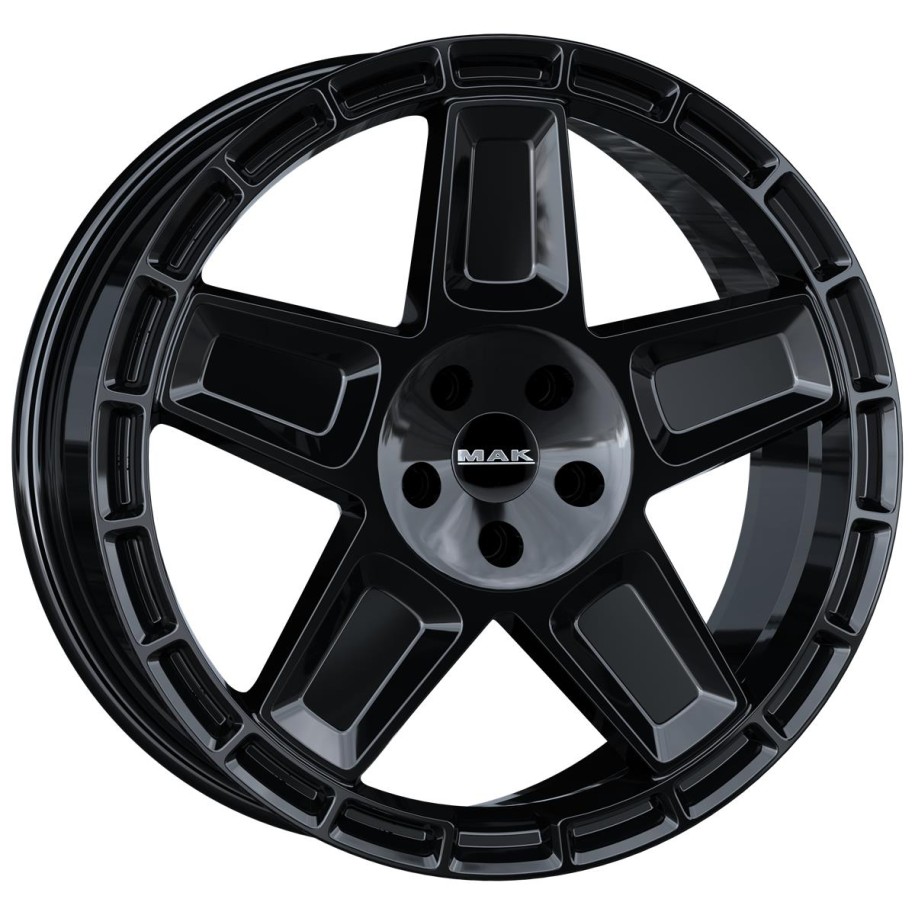 MAK Trek Gloss Black 9x20 6x139.7 ET55 CB95,1 60° 1050 kg F9020TKGB55VZ1