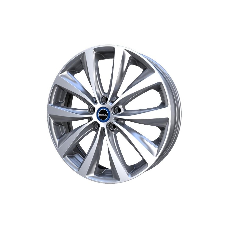 MAK Watt Silver 5x19 5x112 ET43 CB66.6 60° 500 kg F5090WTSI43WS3X