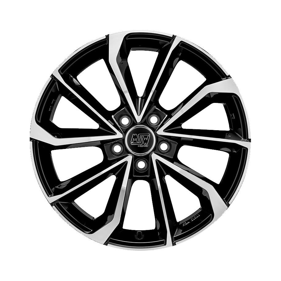 MSW 42 Gloss Black Full Polished 7,5x17 5x108 ET38 CB73.1 60° 680 kg W19356500T56