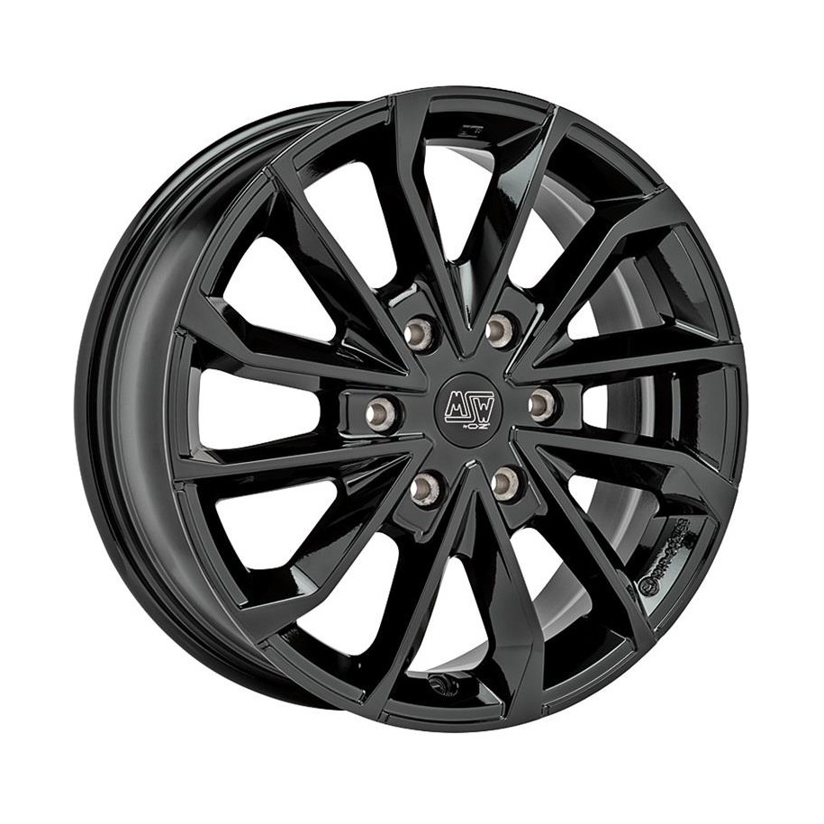 MSW 42 Van Gloss Black 6,5x17 6x120 ET50 CB74,5 60° 1250 kg W19468001TC5