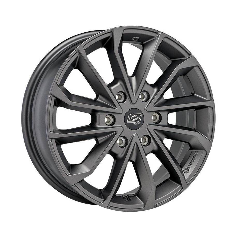 MSW 42 Van Matt Dark Grey 7,5x19 6x120 ET52.5 CB74,5 60° 1250 kg W19473001TP8