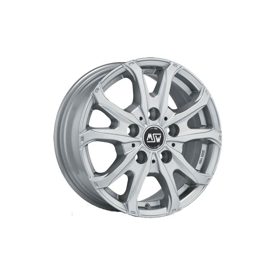 MSW 48 Van Full Silver 7x17 5x112 ET51 CB66,6 R14 950 kg W19328002T09