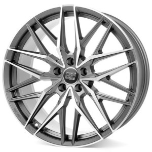 MSW 50 Matt Gun Metal Full Polished (Mgmfp) 10x22 5x112 ET25 CB66,6 R14 1050 kg W1940600226