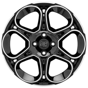 MSW 83 Gloss Black Full Polished 7x17 5x114.3 ET32 CB73,1 60° 690 kg W19478502T56