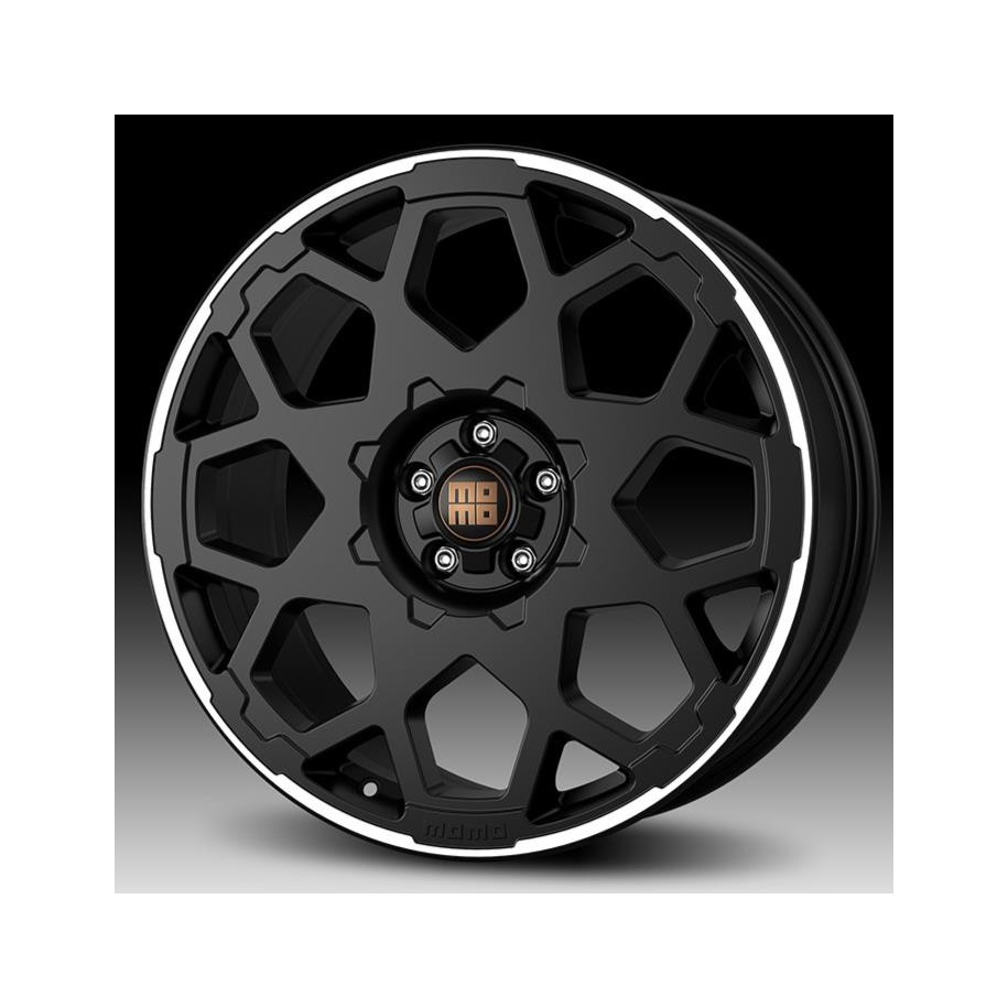 Momo HEAVY DUTY Matt Black Polished 8,5x20 5x120 ET40 CB72,6 60° 1035 kg WHDE85040272E