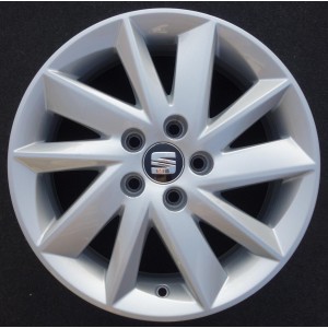 OE Seat 6F0601025G8Z8 Silver 5,5x15 5x100 ET40 CB57,1 R13 6F0601025G8Z8