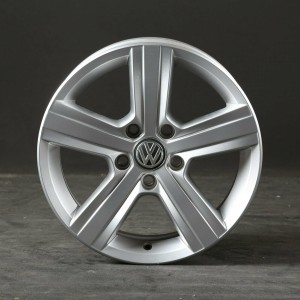 OE Volkswagen 7H0601025H8Z8 Silver 7x17 5x120 ET55 CB65,1 NO CAP R13 7H0601025H8Z8