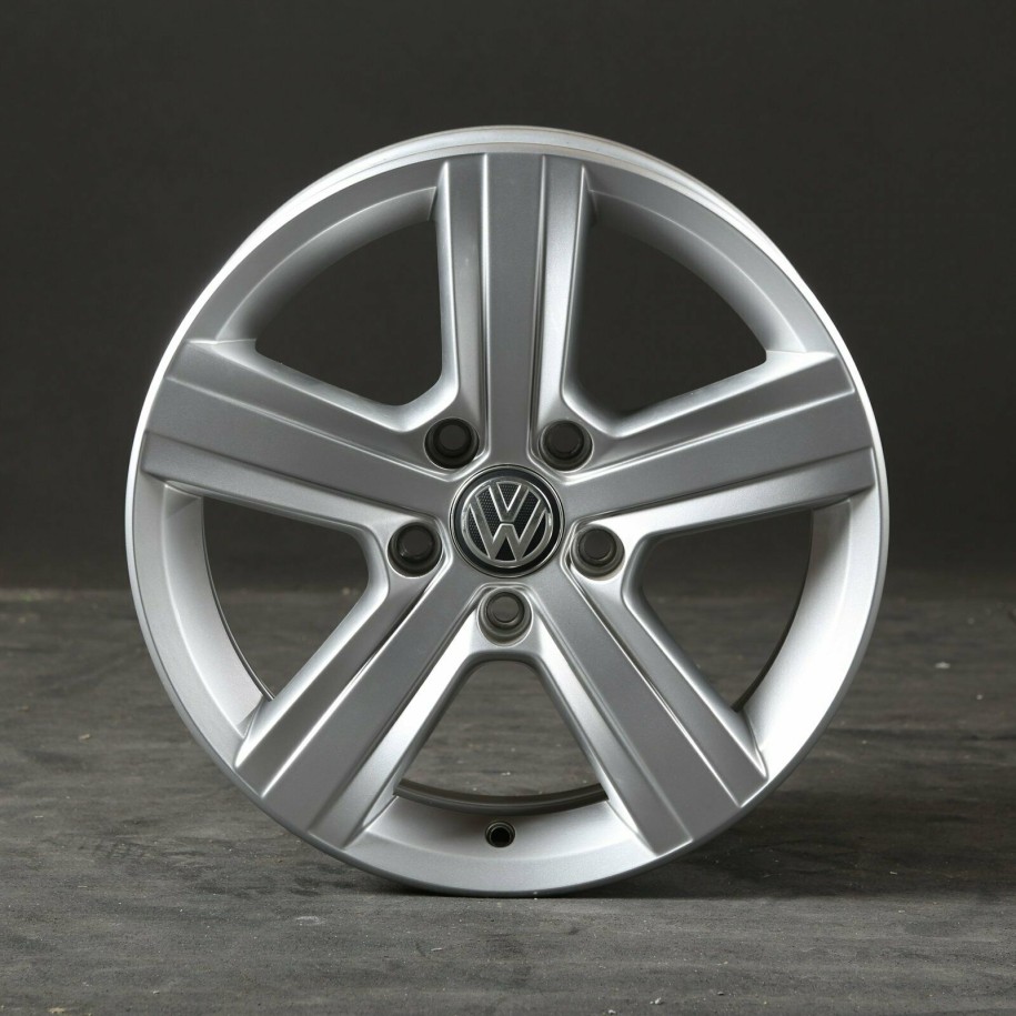 OE Volkswagen 7H0601025H8Z8 Silver 7x17 5x120 ET55 CB65,1 NO CAP R13 7H0601025H8Z8