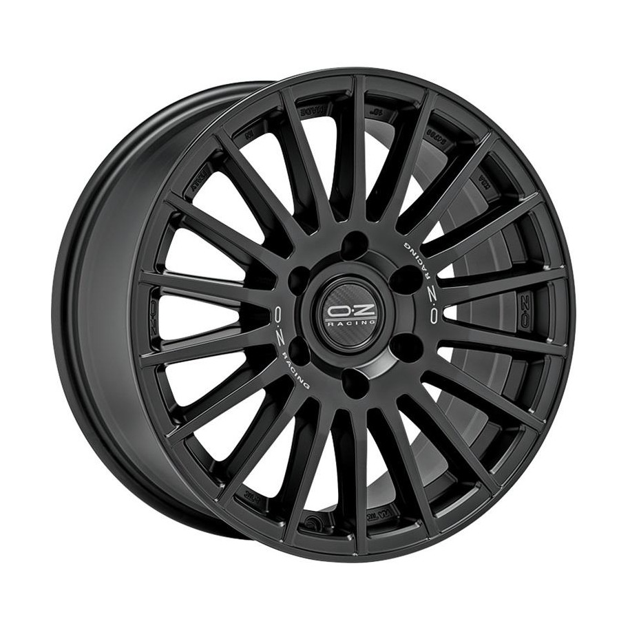 OZ Racing Rally Desert Matt Black Silver Lettering 6H 8x18 6x139.7 ET45 CB95,1 60° 1300 kg W01C73055R9