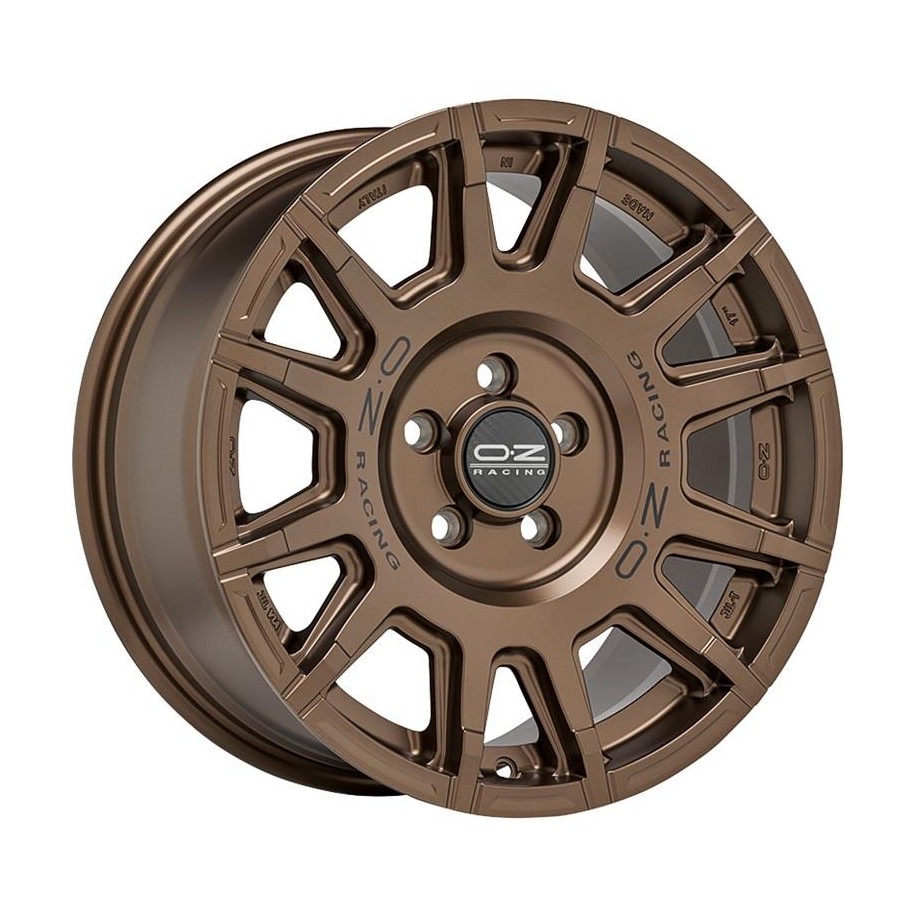 OZ Racing Rally Legend Matt Bronze + Black Lettering 8x17 6x120 ET35 CB74,5 60° 1250 kg W01E00101D2