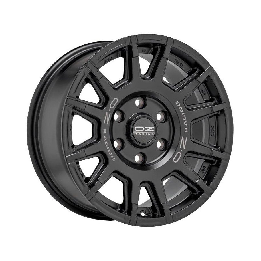 OZ Racing Rally Legend Matt Black + Dark Lettering 8x17 6x120 ET35 CB74,5 60° 1250 kg W01E00101CAI