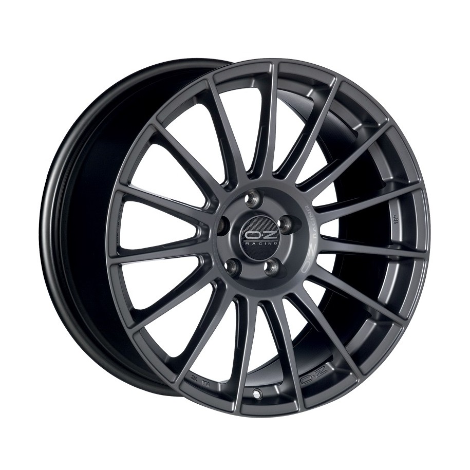 OZ Racing Superturismo LM Matt Graphite Silver Lettering 8,5x19 5x112 ET44 CB75,0 R12 690 kg W0185220946