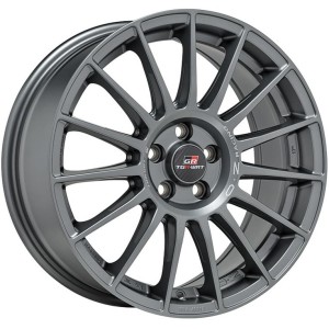 OZ Racing Superturismo TGR-WRT Matt Graphite + Silver Lettering 7x17 4x100 ET42 CB68,1 60° 570 kg W01880201TGRRM