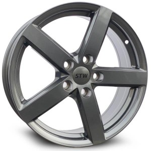 STW City Dark Anthracite 7x17 5x114.3 ET38 CB67.1 Flat 690 kg STWCY0DA38M