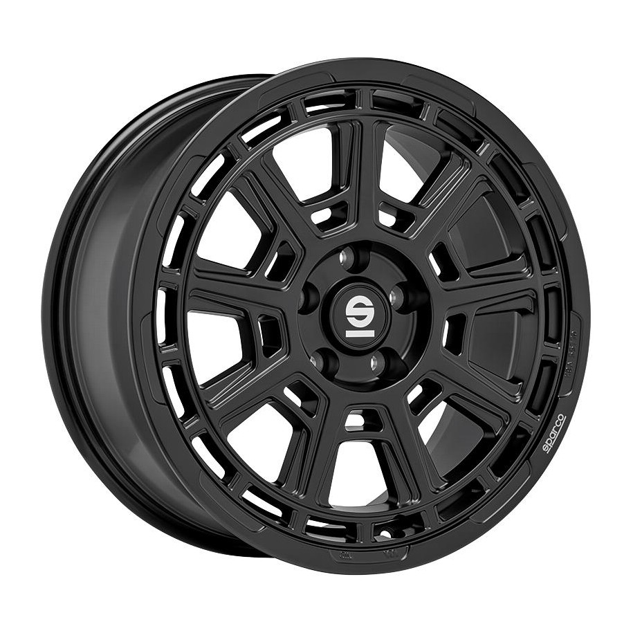 Sparco Sterrato Matt Black 8x17 6x120 ET44 CB74,5 60° 950 kg W2912100653
