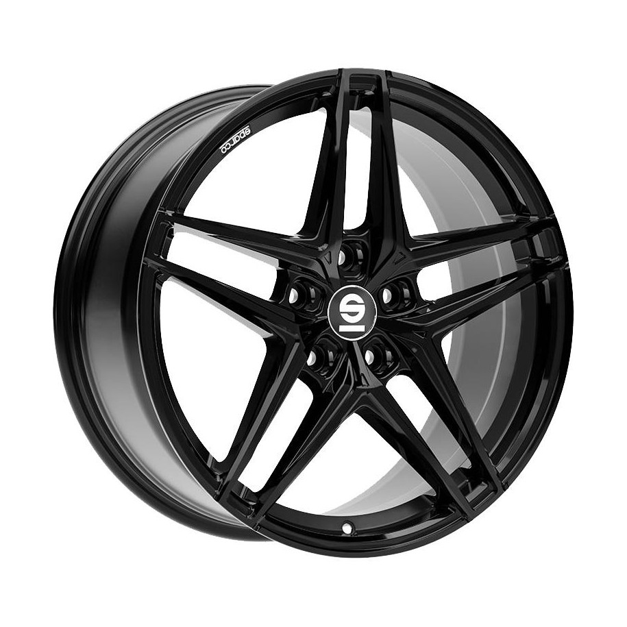 Sparco Record Gloss Black 8,5x19 5x120 ET35 CB72,6 60° 660 kg W29097002C5