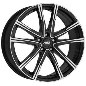 AEZ Montreal dark Black/polished 7x19 5x108 ET48 CB63,4 60° 750 kg AMO9IHBP475E16