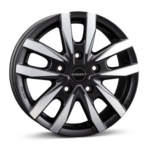 Borbet CW5 black polished matt 6,5x16 5x120 ET60 CB65,1 R14 1260 kg 497457