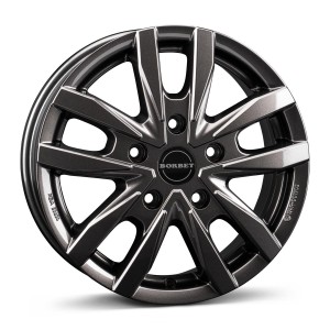 Borbet CW5 mistral anthracite glossy 6x16 5x118 ET68 CB71,1 60° 1350 kg 497705