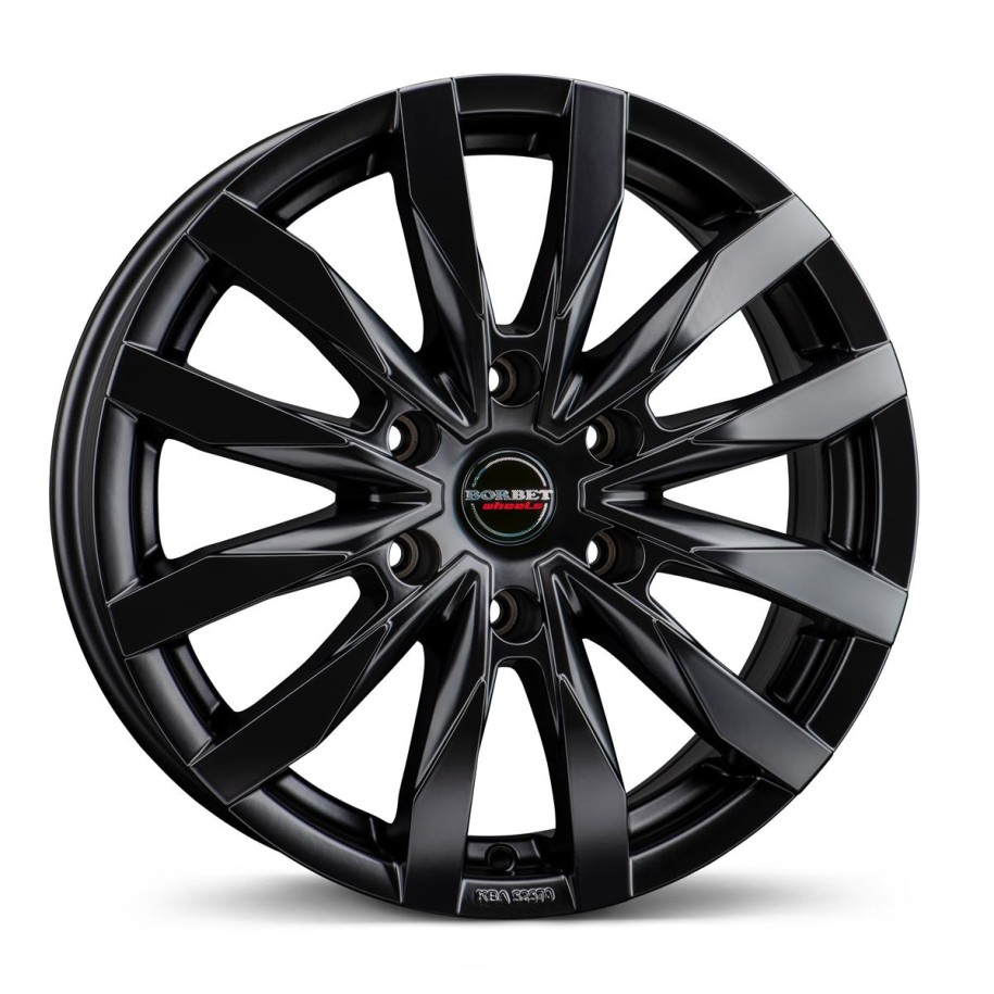 Borbet CW6 Black matt 6,5x16 6x130 ET62 CB84.1 60° 1350 kg 498155