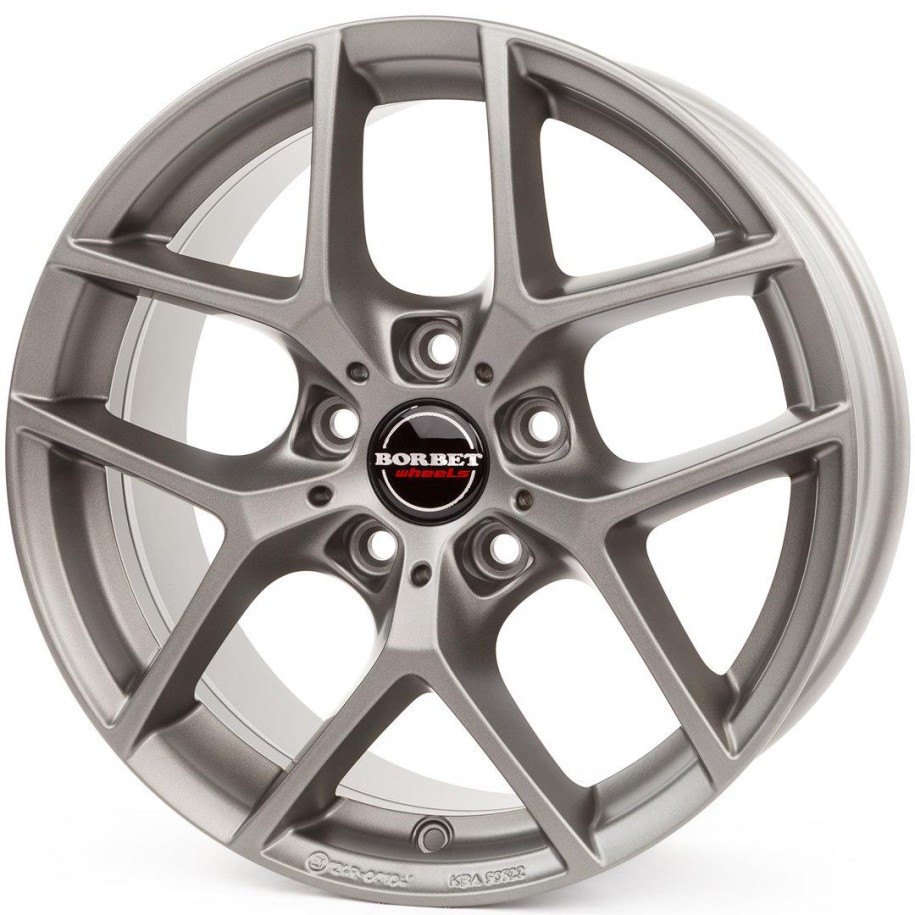 Borbet Y titan matt 8,5x18 5x112 ET40 CB66,6 60° 900 kg 498162