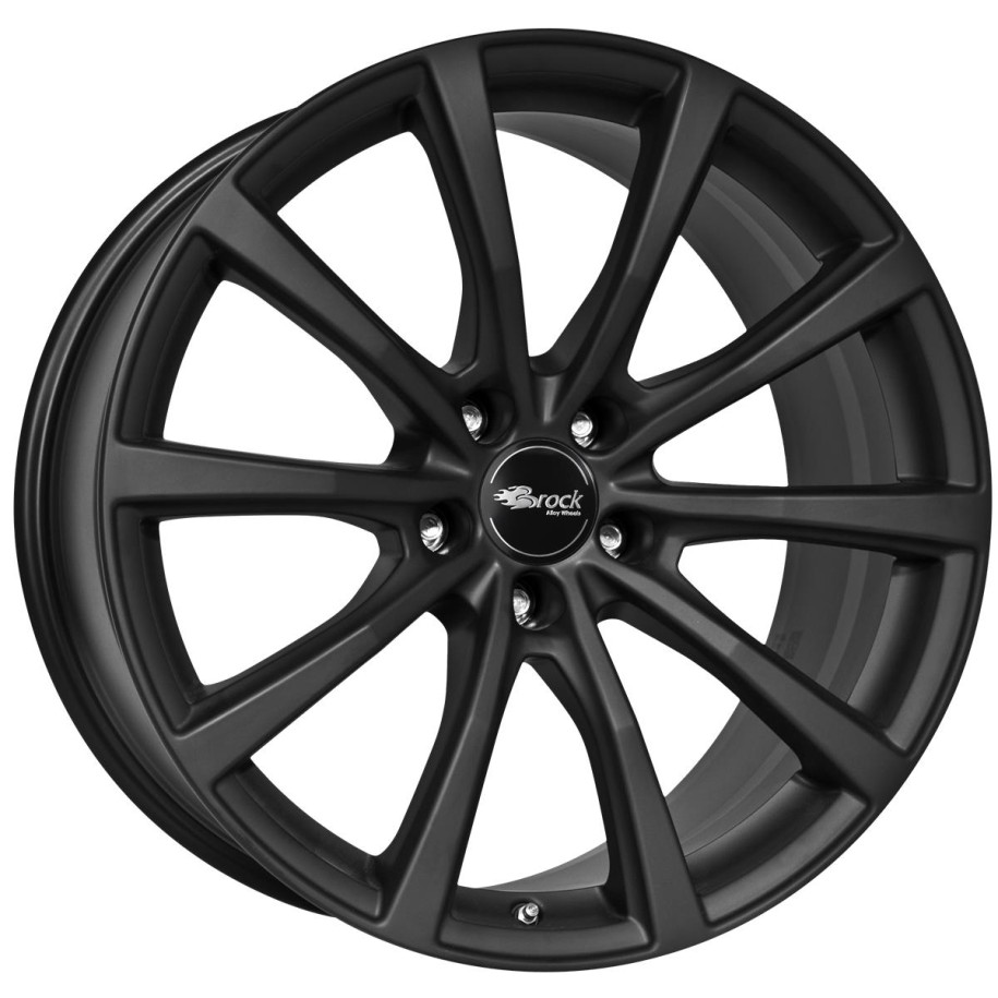 Brock B32 Schwarz Klar Matt (SKM) 8,5x20 5x114.3 ET35 CB64,1 60° 750 kg 331589