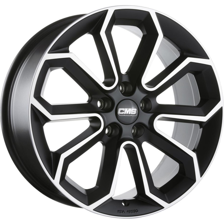 CMS C20 Diamond Black Matt 8x18 5x112 ET35 CB66,6 R13 715 kg C20 808 35 91S DMB