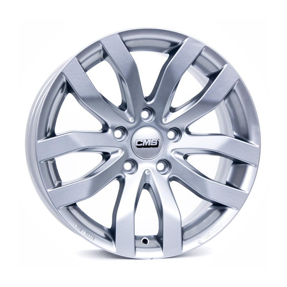CMS C22 Racing Silver 7,5x18 5x114.3 ET35 CB60,1 Flat 740 kg C22 758 35 63S SR