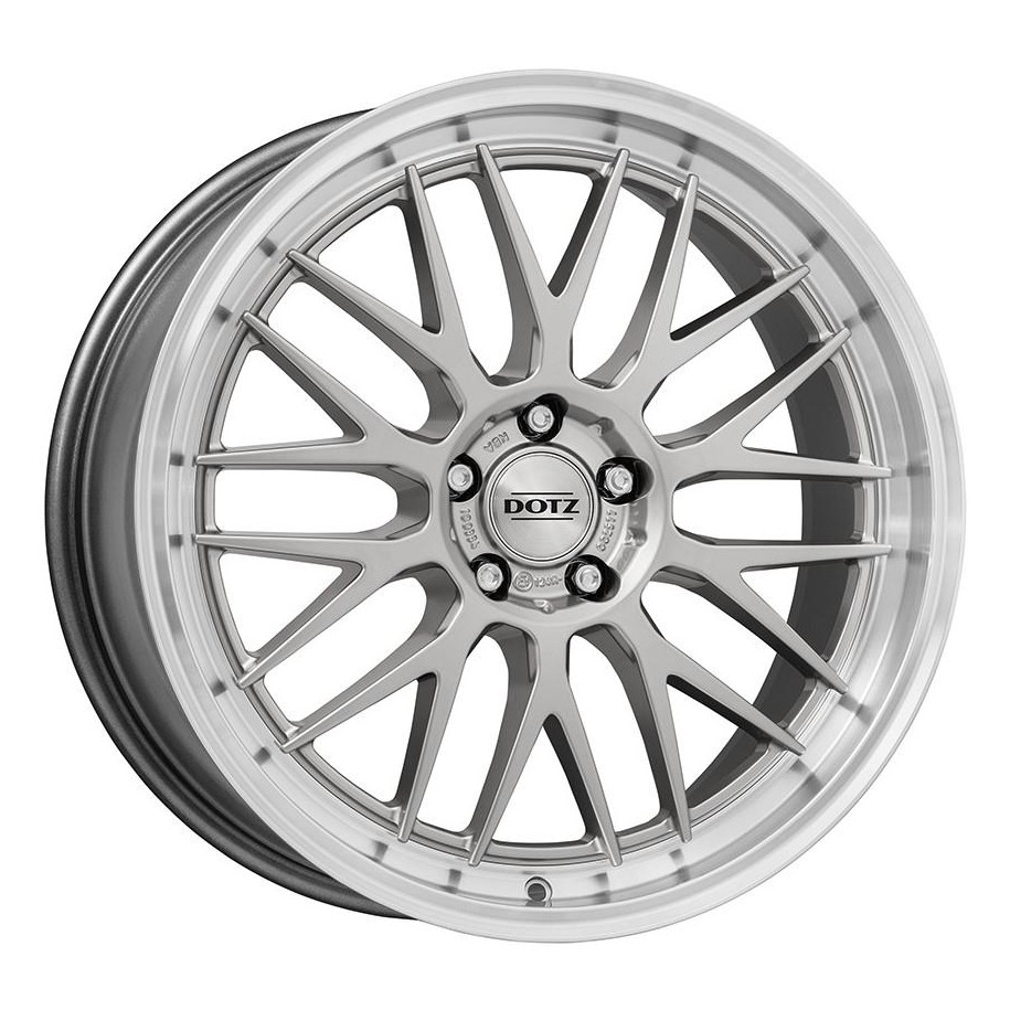 Dotz Bilbao Silver/polished lip 8,5x19 5x114.3 ET34 CB71,6 60° 780 kg OBI9L0SL34