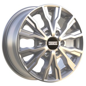 Fondmetal PRO2 Glossy Silver 6,5x16 6x120 ET50 CB74,5 60° 1250 kg RF19899