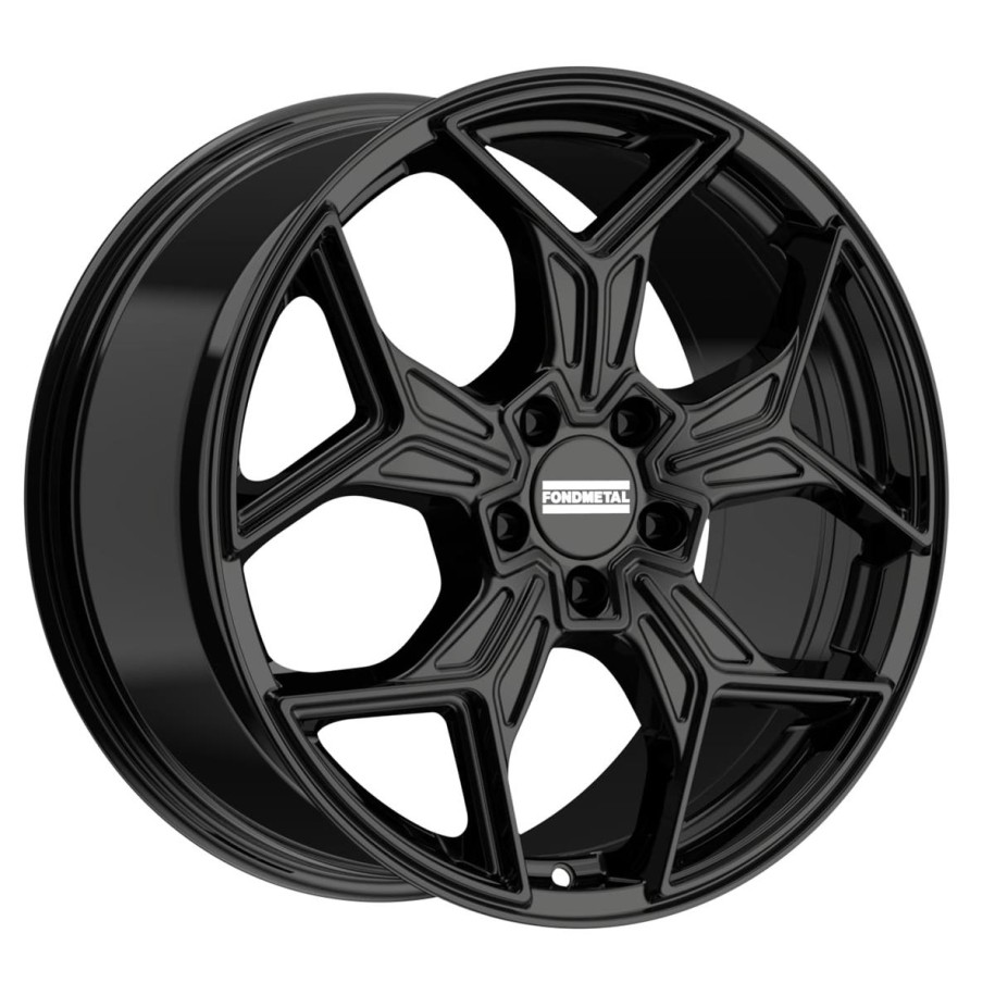 Fondmetal Taranis Glossy Black 9,5x20 5x112 ET43 CB66,6 R14 1000 kg RF21014