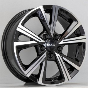 MAK Qvarz Black Mirror 6x16 5x100 ET35 CB57,1 R13 650 kg F6060QZBM35PEX