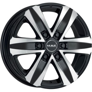 MAK Stone 6 Black Mirror 8,5x20 6x139.7 ET38 CB67,1 Flat 1215 kg F85206TBM38VOX
