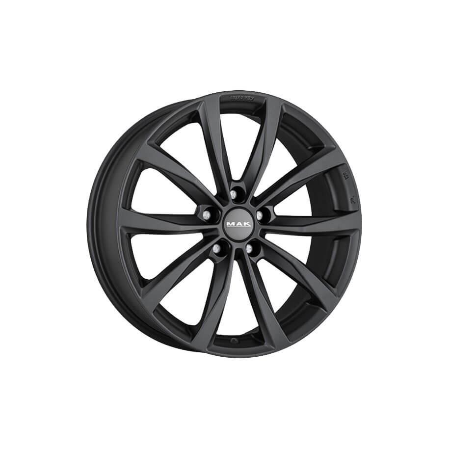 MAK Wolf Gloss Black 7,5x17 5x100 ET48 CB56.1 60° 610 kg F7570WFGB48P4IX