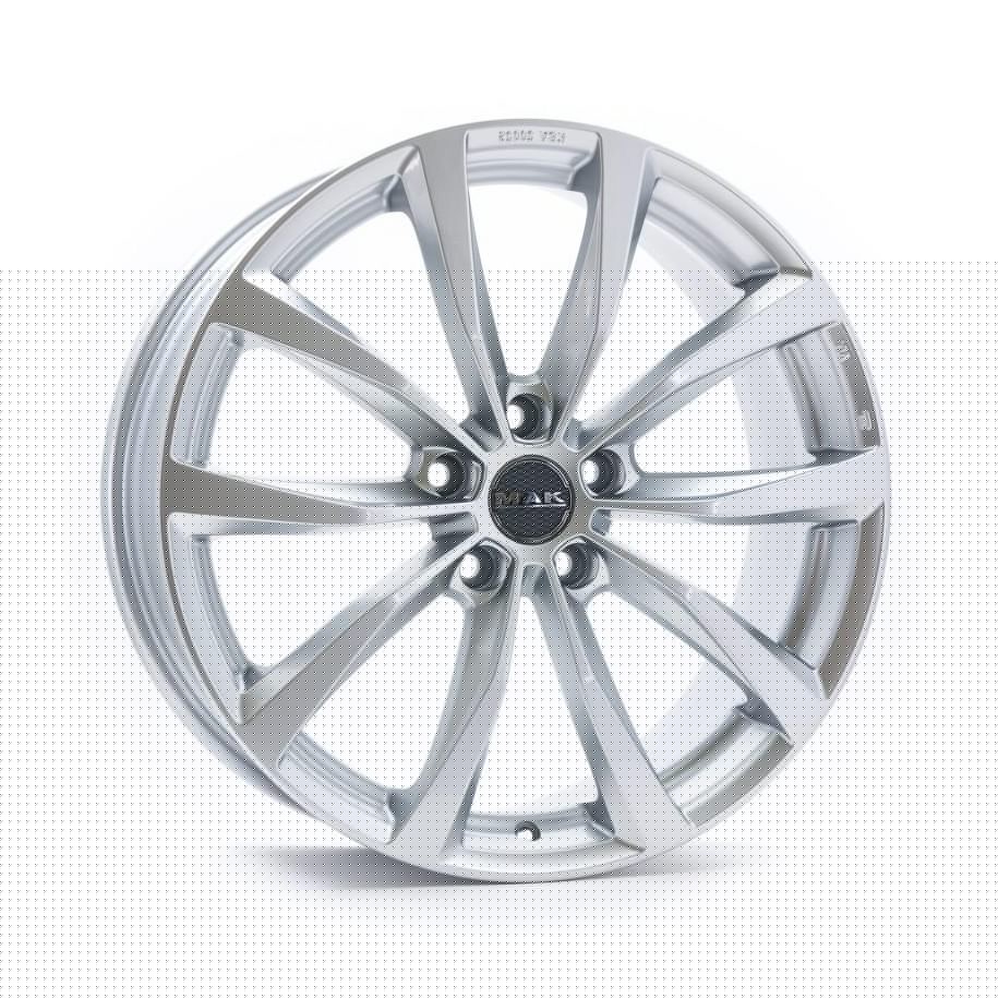 MAK Wolf Silver 7,5x17 5x100 ET48 CB56,1 60° 610 kg F7570WFSI48P4IX