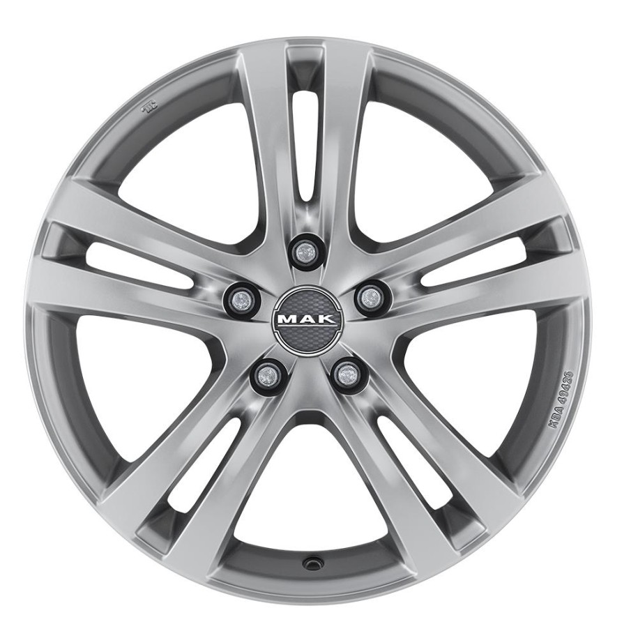 MAK Zenith Hyper Silver 7x17 5x108 ET50 CB72.0 60° 725 kg F7070ZHHS50GG4