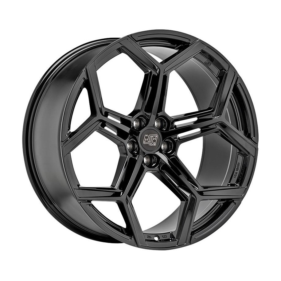 MSW 53 Gloss Black 10,5x22 5x112 ET19 CB66,6 60° 910 kg W19472001C5