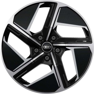 OE Audi 4J3071490BAX1 Matt Antharcite Polished 9x20 5x130 ET54 CB71,6 R12 4J3071490BAX1