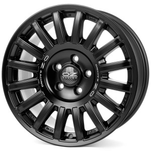 OZ Racing Rally Raid Matt Black Silver Lettering 8,5x18 6x139.7 ET0 CB106,1 60° 790 kg W01C01802AR9