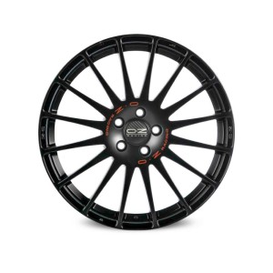 OZ Racing Superturismo GT Matt Black Red Lettering 7,5x17 5x112 ET35 CB75,0 R12 715 kg W0168120079
