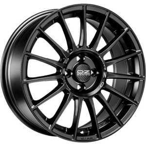 OZ Racing Superturismo LM Matt Black Silver Lettering 8x18 5x120 ET50 CB64.1 R14 530 kg W01854003R9