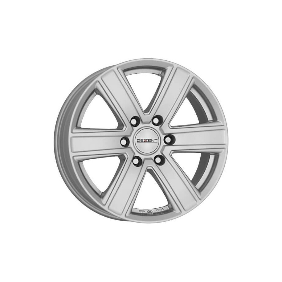 Dezent TJ Silver 8x18 6x139.7 ET25 CB106,1 Flat 1017 kg PINTTJGDSA25