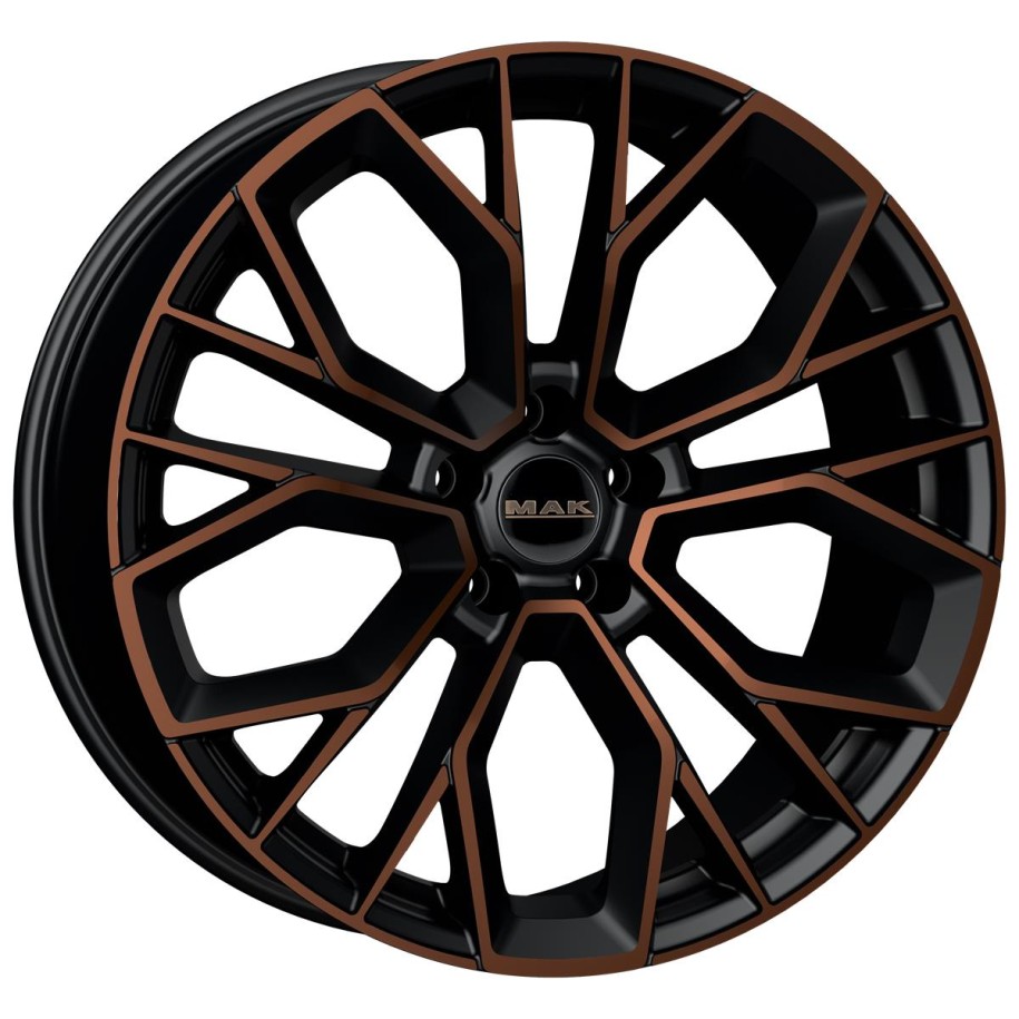 MAK Stilo Black & Bronze 8x18 5x112 ET39 CB76,0 60° 800 kg F8080TSBB39VK