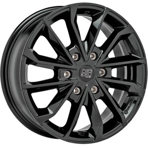 MSW 42 Van Gloss Black 7,5x19 6x120 ET52.5 CB74,5 60° 1250 kg W19473001TC5